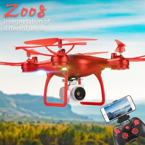 WIFI FPV RC drone altitude hold RC aircraft Real-time picture transmission quadcopter 0.3MP/2MP/5MP/HD camera RC Helicopter