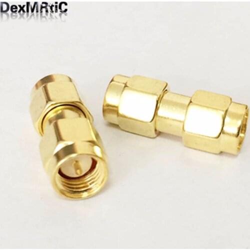 10*SMA male plug switch SMA male plug RF Coax Adapter convertor straight goldplated NEW wholesale