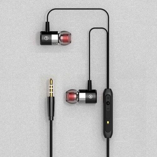 100pcs In ear 3.5mm Wired Earphone Subwoofer Stereo Earbuds Headset Smartphone With Mic for Android iPh handphone Universal