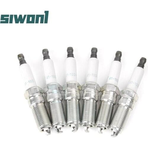 6pcs/lot 41-103 12625058 Iridium Spark Plug FOR Chevrolet Buick GMC Cadillac Hummer Pontiac 41103