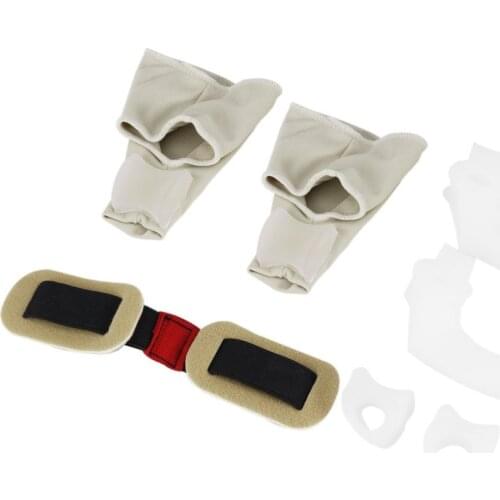 7PCS/SET Comfortable Men Women Straighten Bent Toe Separators Elastic Toe Corrector Separators Stretchers Tool Hot Sale