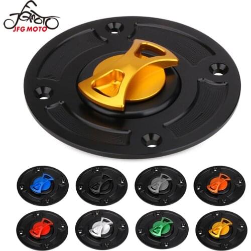 CNC Aluminum Motorcycle Keyless Gas Fuel Tank Cap For SUZUKI GSX600 98-01 GSXR 600 750 97-03 GSXR1000 SV650 TL1000 GSF1200