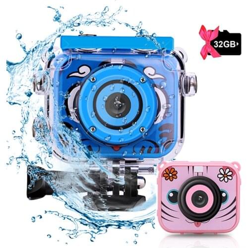 Children Mini Camera 1080P Video Camera Camcorder 2.0 Inch Digital Photo Video Camera Kids Camera for Children Birthday Gift