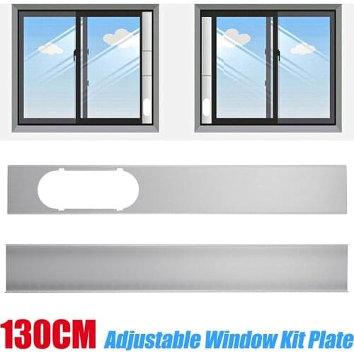 2Pcs Window Slide Kit Plate for Portable Air Conditioner Adjustable Window Air Sealing Plate Adaptor Air Conditioner Accessories