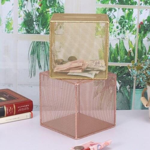 Piggy bank ins wind 365 days savings plan, advanced only deposit but not withdraw, transparent and drop-proof money safe