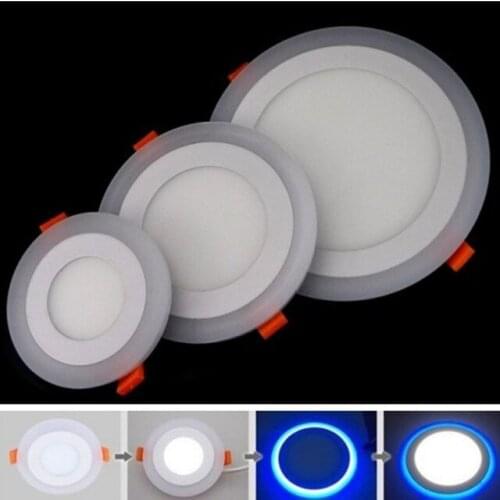 3 Models 6W 9W 16W 24W Round Hidden Mounted LED panel light LED indoor Ceiling down lamp kitchen AC 85-265V+Driver 1pcs/lot