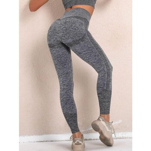 Seamless Sports Pants Push Up Leggings For Women Sport Fitness Gym Legging High Waist Squat Proof Sports Energy Workout Leggins