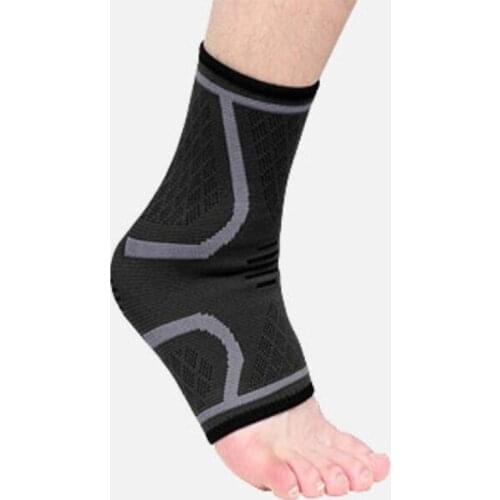 Best Selling Customized Breathable Knitting Compression Joint Protection Weightlifting Sports Ankle Brace