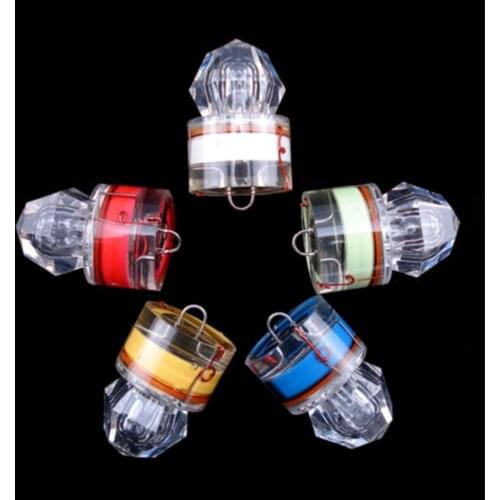 Mini LED Attracting Fishing Lure Bait Attractant Deep Drop Light Auto-On/Off Sea Underwater Flasher Aquarium Pool Luminous