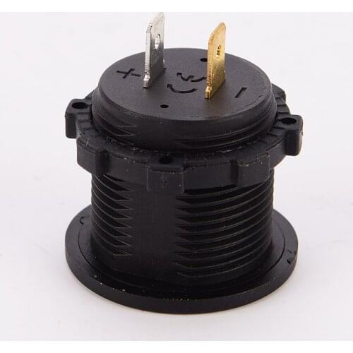 DC 24V Blue LED Panel Digital Voltage Meter Display Voltmeter Anti-reverse