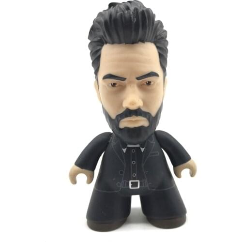 Preacher Jesse Custer 4.5" Mystery TV Show Vinyl Character Vinyl Doll Model Figure Collection Toys Goods No Box