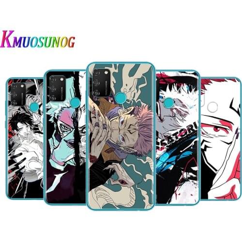 Transparent Cover Jujutsu Kaisen Satoru Gojo anime For Honor V30 View 20 V20 30i 30S 30 20S 20E 20i 20 Lite Pro Plus Phone Case