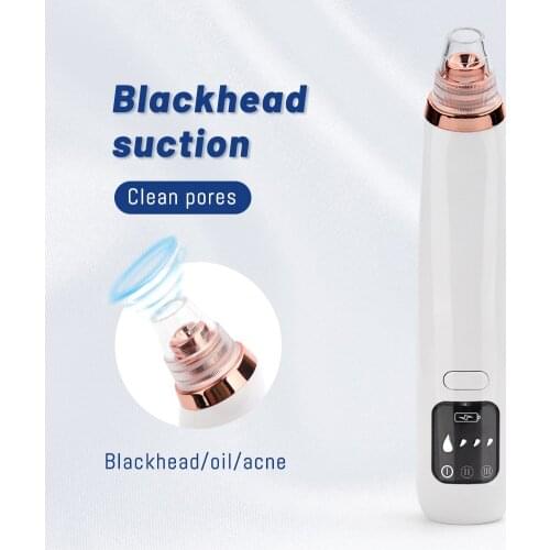 Blackhead Black Dot Remover Face Pore Vacuum Skin Care Acne Pore Cleaner Pimple Removal Vacuum Suction Tools Face Care
