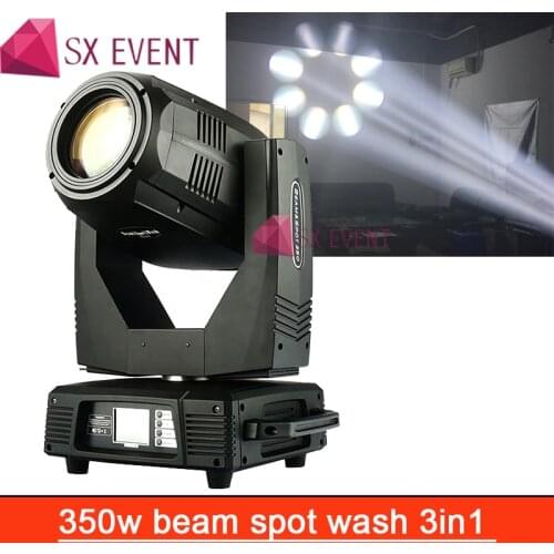 Stable Mainboard High Configuration 350w 3in1 Sharpy Spot Wash Beam 17r Moving Head light