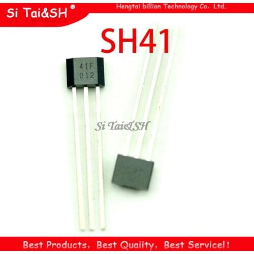 10PCS 41F TO-92S 0H41 SH41 SS41F OH41F TO-92 S41 Bipolar Hall Element Sensor Motor Electric Car Motor Hall Sensor