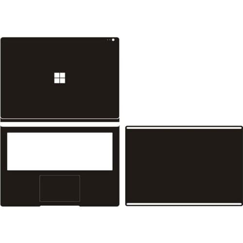 Laptop Carbon fiber Vinyl Skin Sticker Cover For Microsoft Surface Book 1 / Book 2 13.5" 1st and 2nd Gen