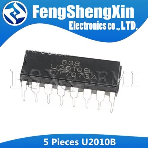 5pcs/lot U2010B DIP16 DIP U2010 DIP-16 2010B DIP Phase-control IC