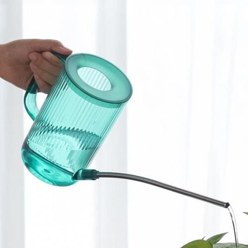 Large Capacity Inter Transparent Long Mouth Watering Can For Indoor Plants Pot Flowers Succulent Household Gardening Supplies