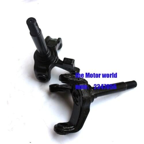 2pcs Atv Parts 200-250cc turning big dinosaur atv steering knuckle body fixed for Drum brake only Spare parts