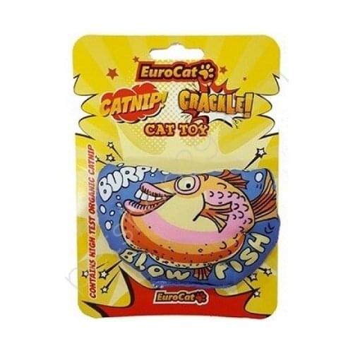 EuroCat Cat Toy Blow Fish 10cm 400047467