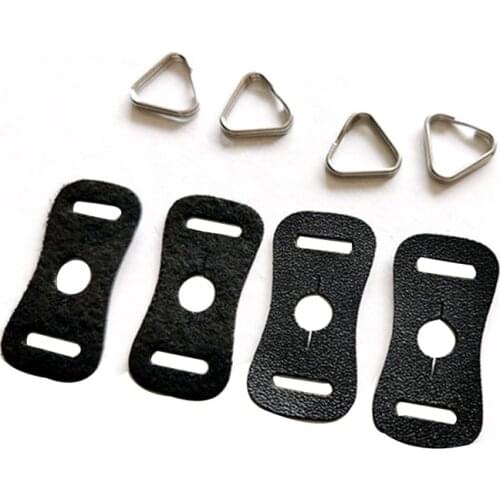 Leather Protector Cover Camera Strap Triangle Split Ring Hook for Fujifilm Canon Nikon Sony Olympus Pentax DSLR Camera
