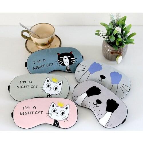 Sleeping Eye Mask Soft Padded Sleep Travel Shade Cover Rest Relax Sleeping Blindfold