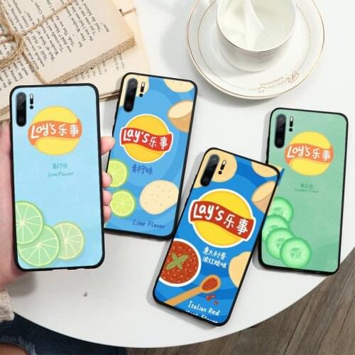 Potato lays Soft Phone Case For Huawei P20 P30 P40 lite Pro P Smart 2019 Mate 10 20 Lite Pro Nova 5t