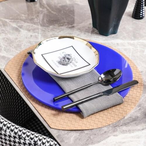 Home Western Food Tableware Set Irregular White Gold Rim 7 Inch Ceramic Plate Western Restaurant Table Decor Dinner Plate