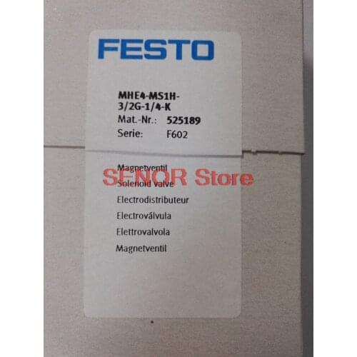 New original solenoid valve MHE4-MS1H-3 2G-1/4-K 525189