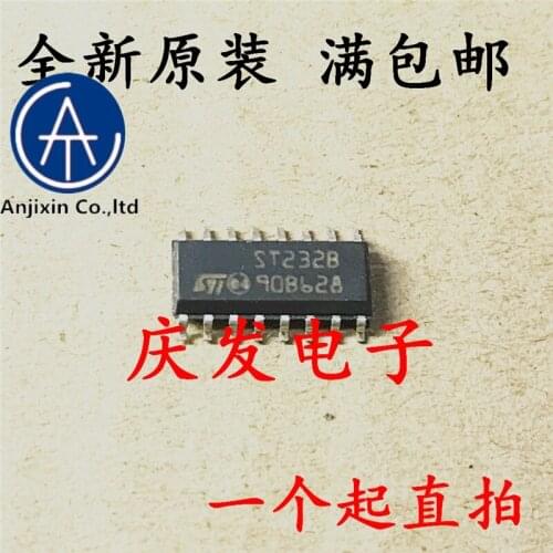 10 PCS 100% orginal new 100% quality real stock new and original ST232BDR ST232BD ST232B SOP16 interface IC