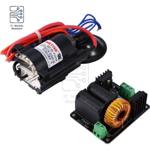 DC 12V 36V High Voltage ZVS Tesla Coil Driver Board + Ignition Coil Flyback Driver 10A For Sgtc Marx Generator Jacobs Ladders