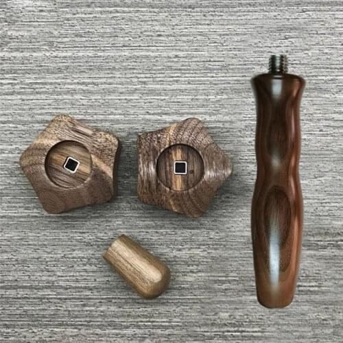 Expobar E61 Semi-automatic Single-Head Coffee Machine Modified Walnut Knob Handle Set