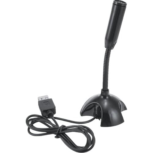 1pcs Adjustable Desktop USB Speech Chatting Microphone Stand Mic Holder for PC Computer Laptop Mic Accessories
