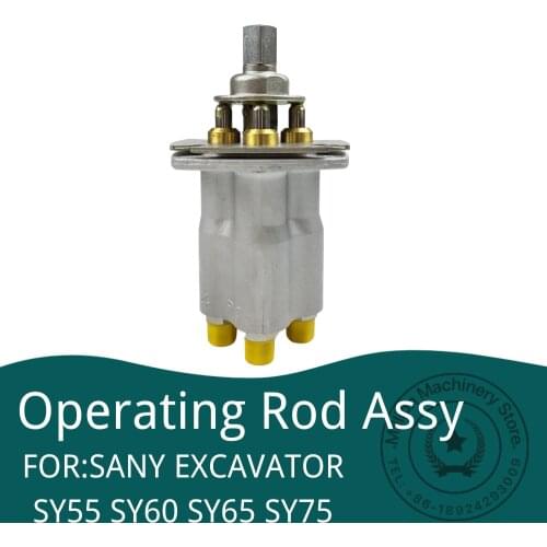 K20030068 57004-A SANY SY55 SY60 SY65 SY75 Joystick Handle Assembly Pilot Valve Excavator Accessories