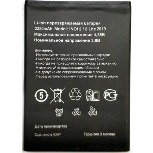 2020 New High Quality 2250mAh INOI 2 / Lite 2019 Battery Replacement For INOI 2 / 2 Lite 2019 in Stock