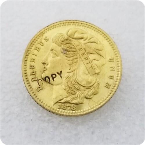USA 1878 $5 Five Dollar Morgan Half Eagle Patterns COPY COIN