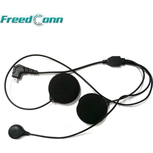 FreedConn T-COM VB SC COLO RC T-MAX T-REX Soft Headphone Microphone For Helmet Bluetooth Intercom Free Shipping