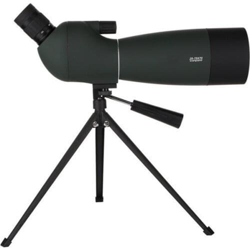 Spotting Scope 25-75x70 Zoom Telescope Powerful Monocular Hunting Spyglass Long Range Optics Target Viewing Telescope