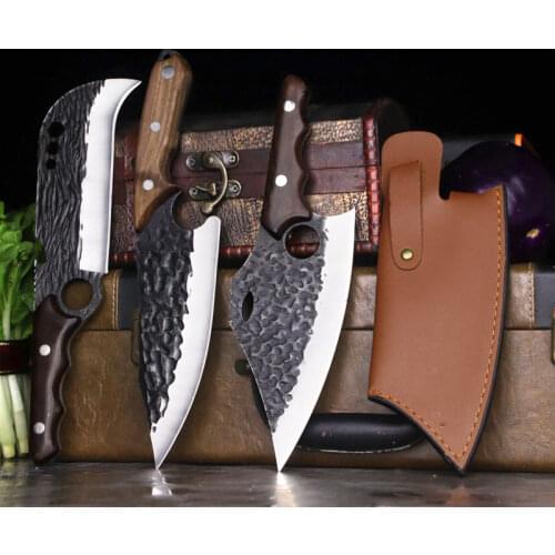 Japanese forge kitchen knife household boning knife chefs all-purpose knife cooking knife sashimi knife meat cleaver knife