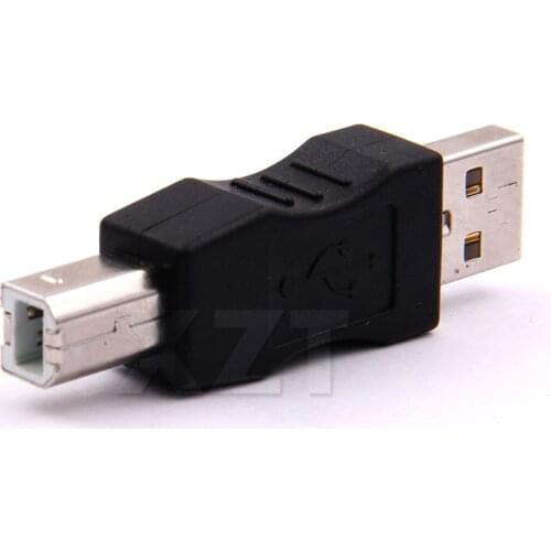 1PCS type A to type B USB Printer Scanner Adapter data sync Coupler Converter Connector High Speed USB 2.0 Male TO Male