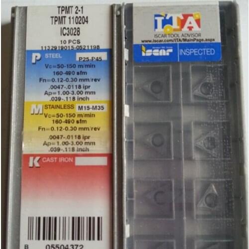 10PCS CARBIDE ISNERTS AOMT070208PDPR-MJ AH725 Free shipping