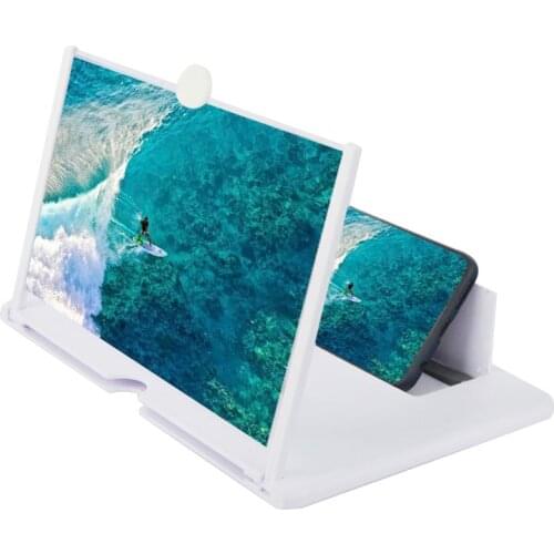 10 Inch 12 Inch Pull-out Mobile Phone Screen Magnifier Creative Stretch 3d Mobile Phone Magnifying Glass Lazy Stand