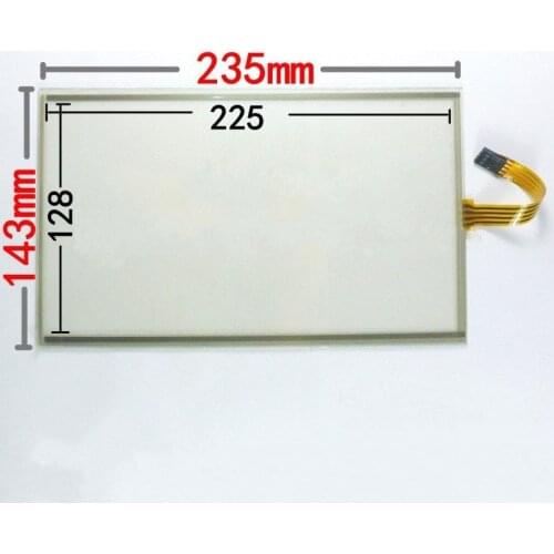235*143 new 10.1 inch 10.2 inch touch screen 4 line 16:10 industrial control computer resistive touch screen 235mm*143mm