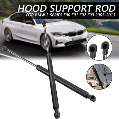 2x Balck Car Gas Struts 41.2cm Gas Spring Shock Lift Struts Support for BMW 3 Series E90 E91 E92 E93 2005-2013 Car Accessories