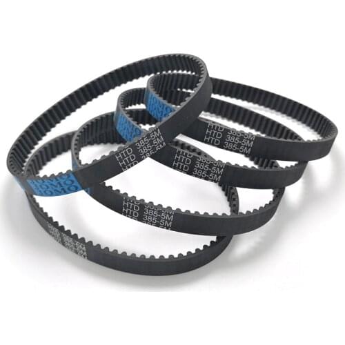 HTD 5M Timing belt C=370/375/380/385 width 15/20/25mm Teeth 74 75 76 77 HTD5M synchronous Belt 370-5M 375-5M 380-5M 385-5M