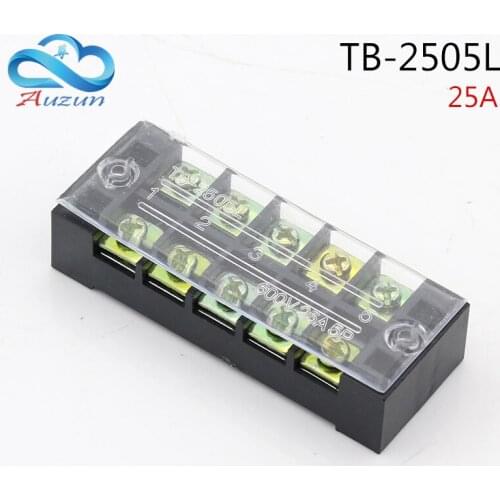 TB-2505L connection terminal discharge current 25A connection flame retardant wire connector 5P bit fixed