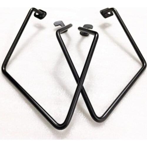 3 Colors Motorcycle Solid Steel Saddlebag Support Bracket Side Mount Trunk Bag Holder For Kawasaki W 400 650/800 W400 W650 W800