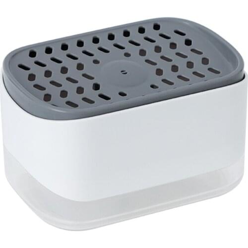 Dish Soap Dispenser for Kitchen 2021 Newest Soap Pump Dispenser Holder Sink Dish Washing Soap Dispenser 11.8 Ounces