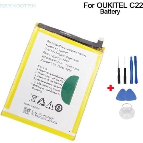 New Original Battery Phone Battery Repair Replacement Accessories For OUKITEL C22 5.86 Inch Android 10 Smartphone