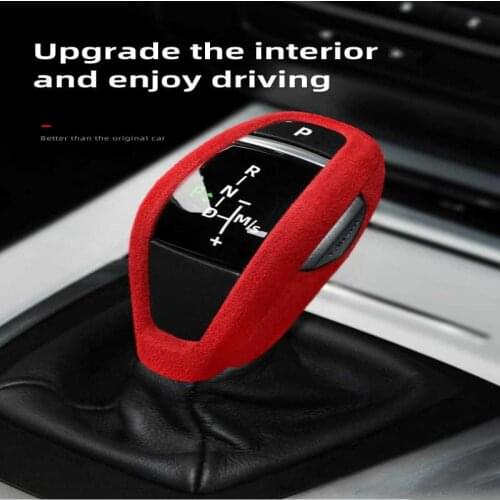 Suitable for BMW 3 Series 4 Series 5 Series X13X4X5X6Alcantara fur gear sleeve interior decoration modification